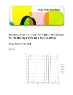 Durable, Front Surface Hard Optical Coatings for Replacing Laminated Soft Coatings